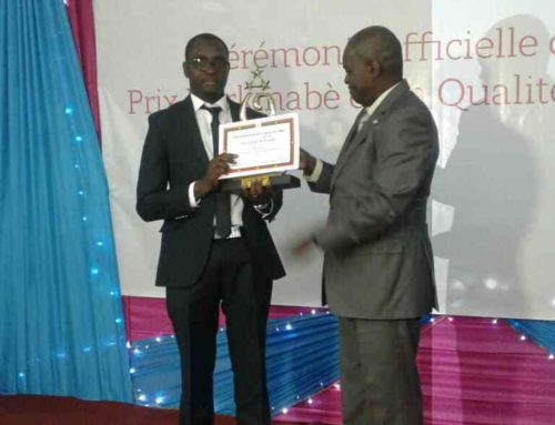 CIMFASO reçoit le prix d’encouragement à l’excellence